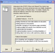 4TOPS Access to Excel Mail Merge XP/03 screenshot